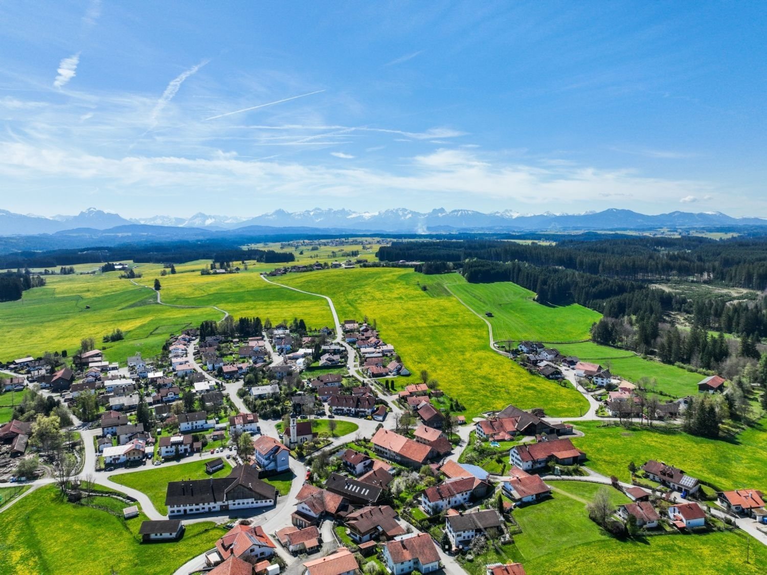 Landschaft im Fünfseenland und in Oberbayern